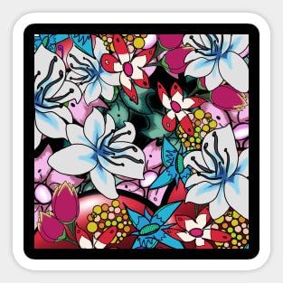 Flower Fantasy Sticker